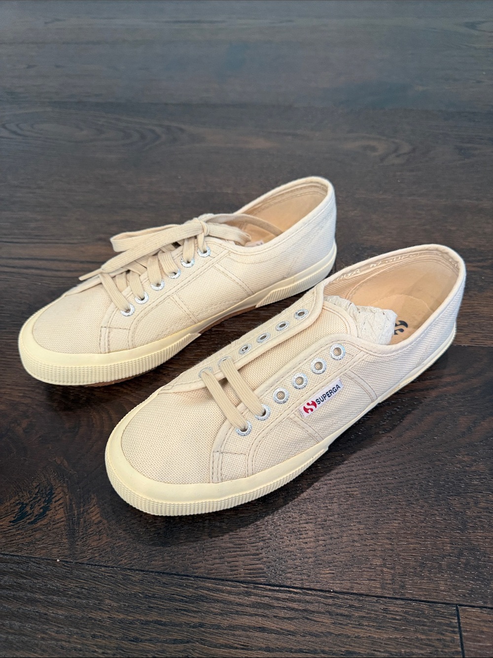 Superga Women’s Cotu Classic Canvas Sneaker - Cream